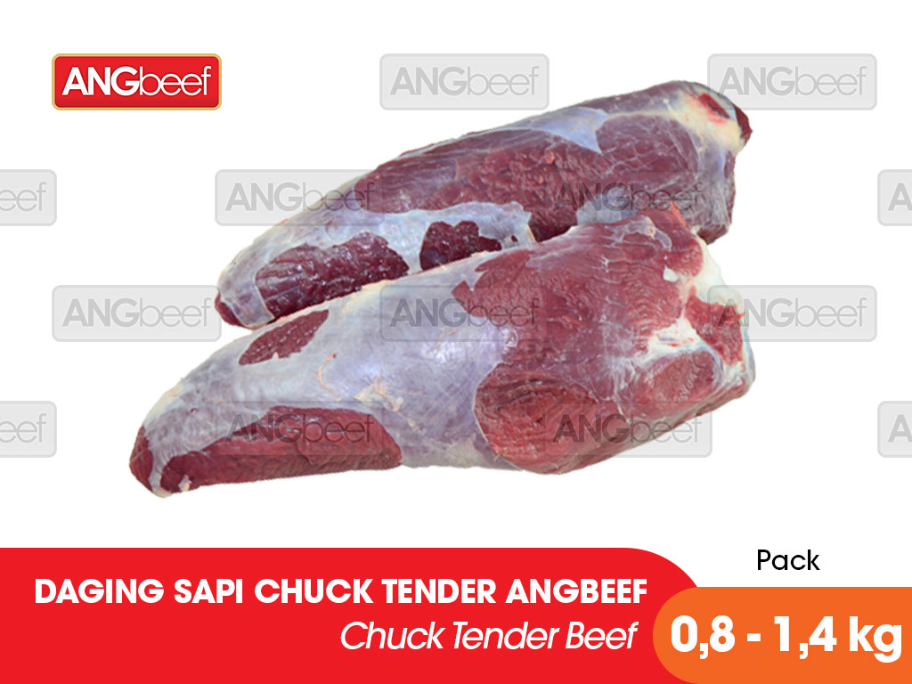 Daging Sapi Chuck Tender Angbeef  0,8 - 1,4 kg